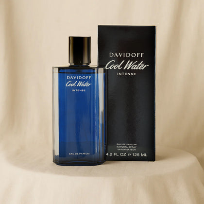 عطر دافيدوف كول ووتر رجالي مع بوكس ورد ابيض