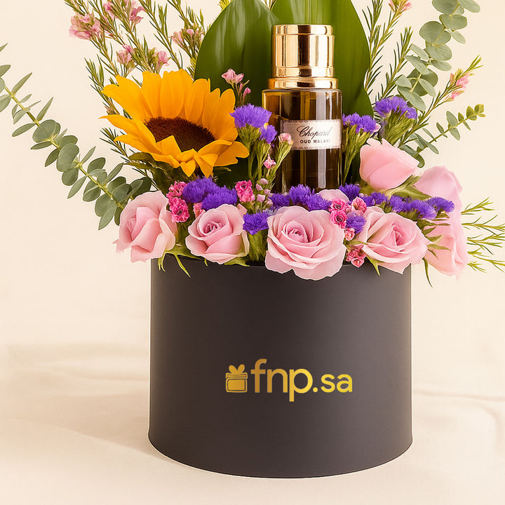 Chopard Oud perfume n Flower Box