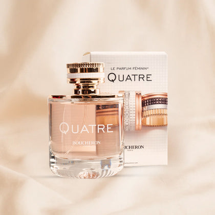 باقة ورد مع عطر بوشرون كاتريه نسائي 100مل