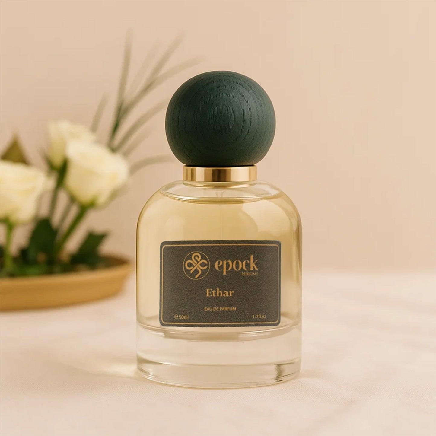 عطر ايثار من ايبوك للرجال مع باقة ورد