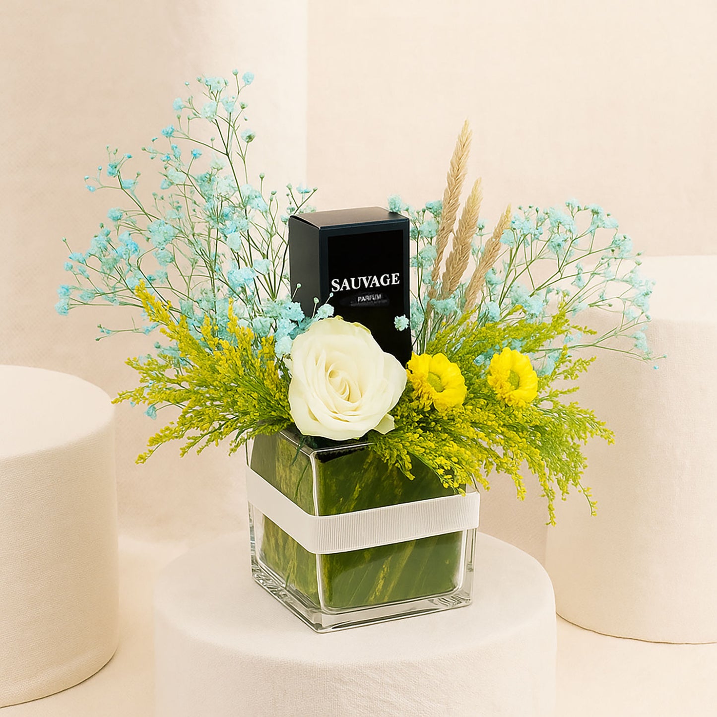 Dior Sauvage EDP For Men n Flower Stunning Vase