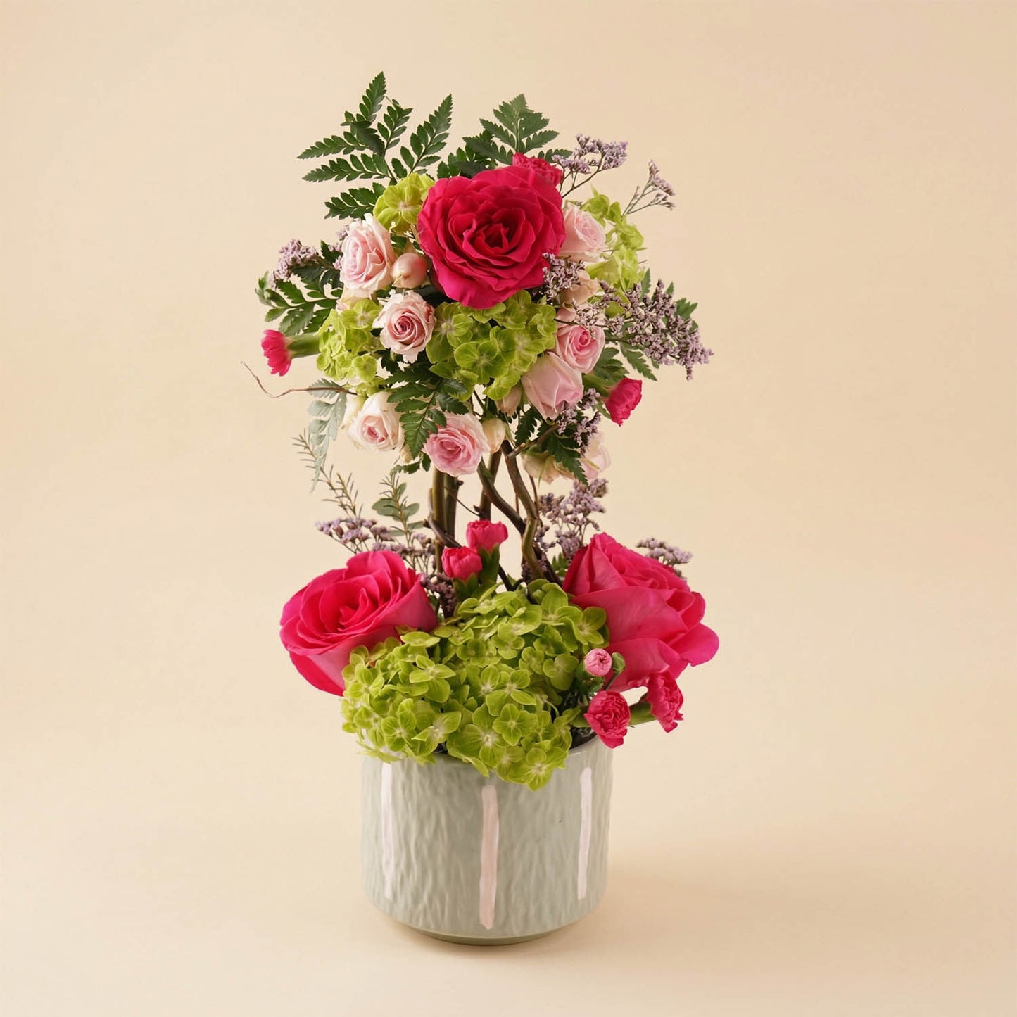 Opulent Pink Crown Flowers - Classic
