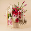 Pink & White Flower Passion Vase