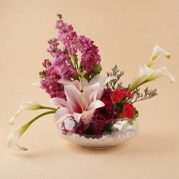 مزهرية احلام الربيع الملونة