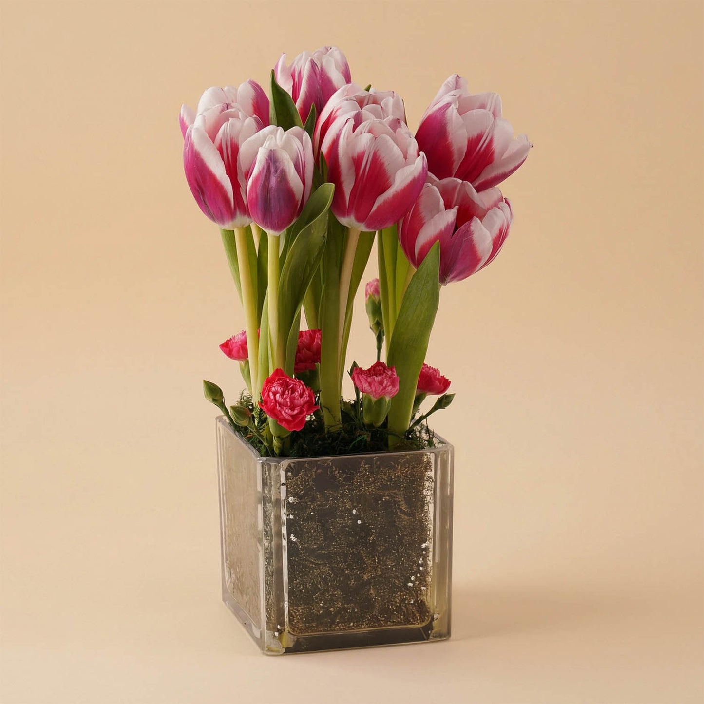 Luxe Tulips Masterpiece Vase