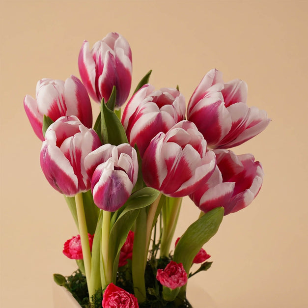 Luxe Tulips Masterpiece Vase