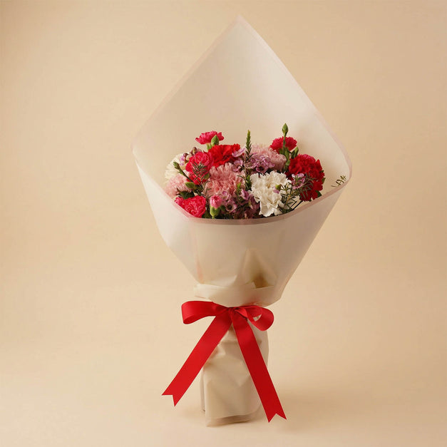 Delicate Carnations Flower Bouquet