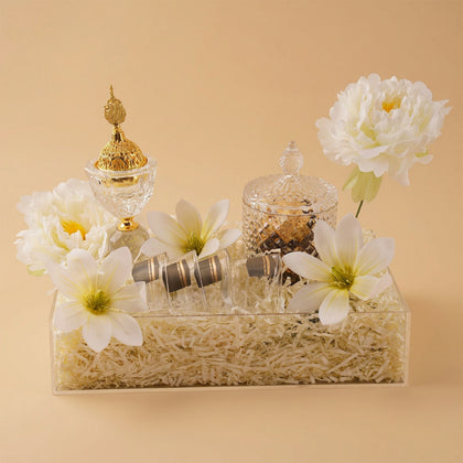 Flowers & Chocolate Hospitality Tray