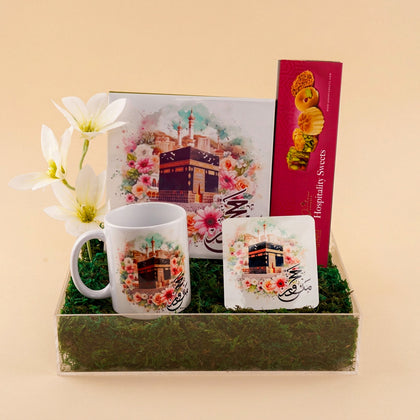 Hajj Keepsake Gifts with Treats Tray