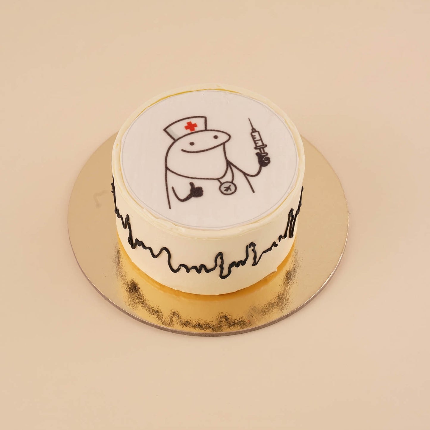 Doctor or Nurse Graduate Success Mini Cake