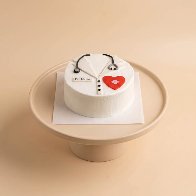 Doctor Theme Graduation 2026 Cake