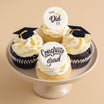 Congrats Grad Cupcakes 4 Pcs