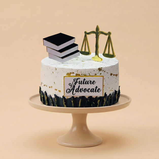 Law Graduate Success Celebration Cake