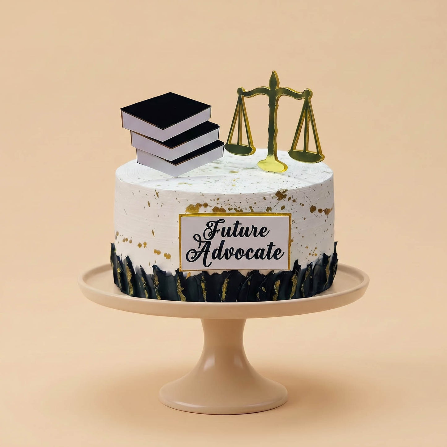 Law Graduate Success Celebration Cake