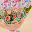 باقة ورد ونقود عيد الأضحى