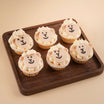 Funny Sheep Eid Cupcakes 6 Pcs