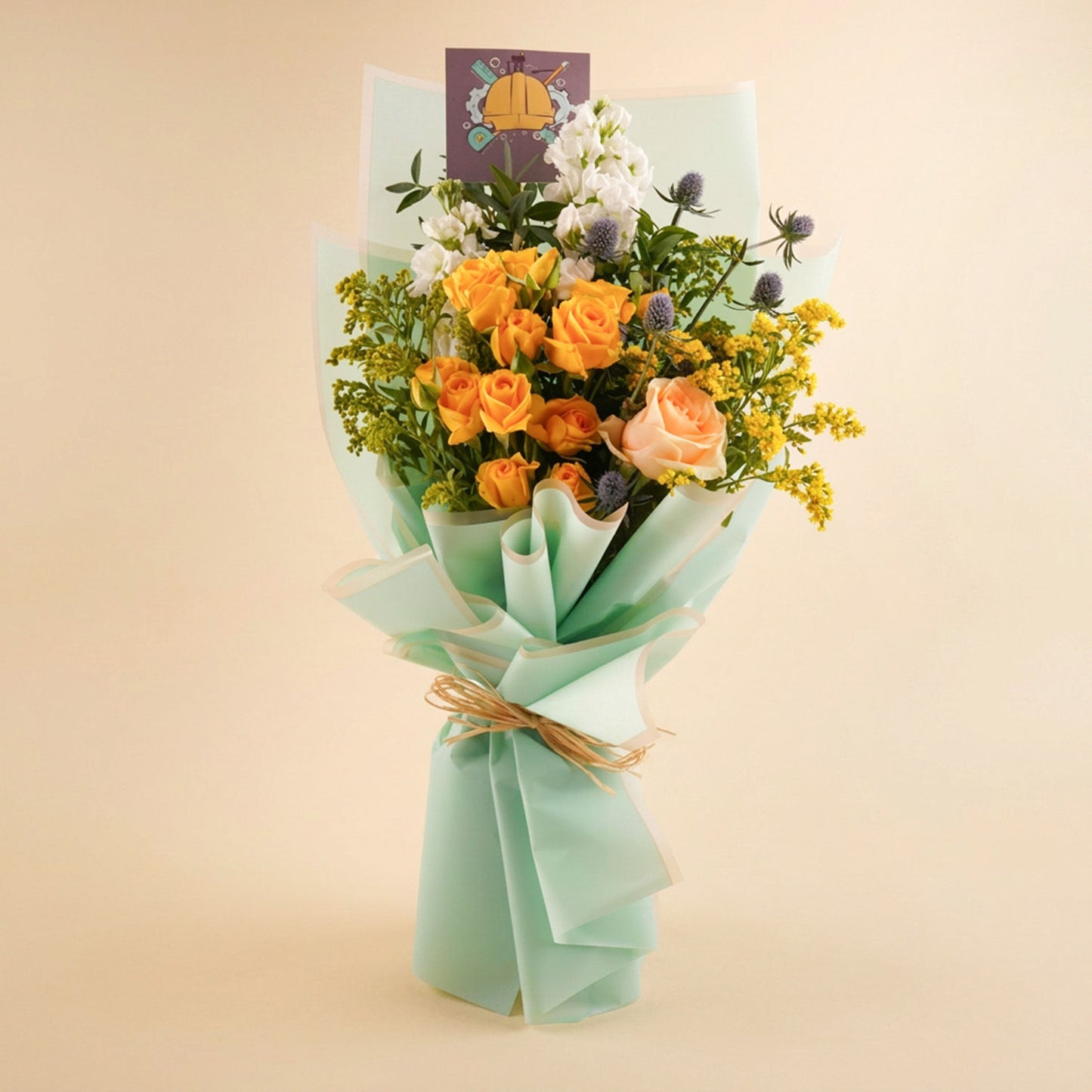 Engineer Graduate Flowers Bouquet