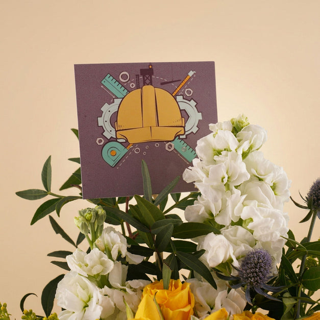 Engineer Graduate Flowers Bouquet