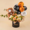 Cheers Grad Teddy Bloom Box
