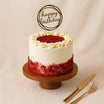 Classic Red Velvet Birthday Cake