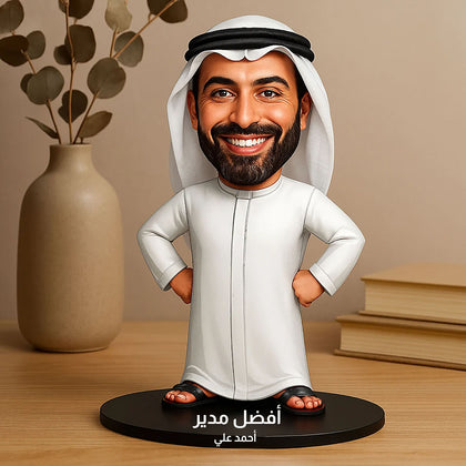Customized Best Boss Figurine