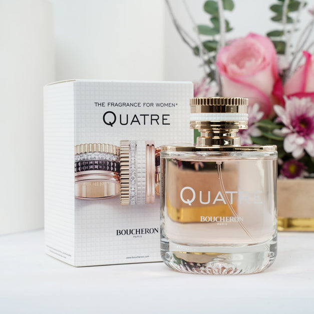 Quatre by Boucheron Perfume with Flowers