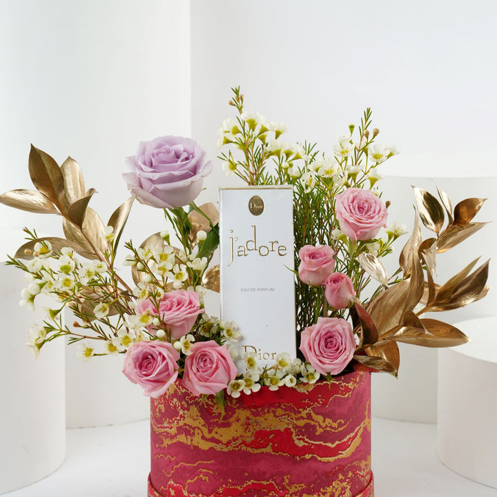 Dior Jadore EDP For Women n Flowers Box