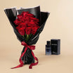 Dior Sauvage EDP for Men n Red Flower Bouquet