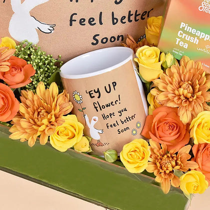 Ey Up Get Well Soon Gift Basket