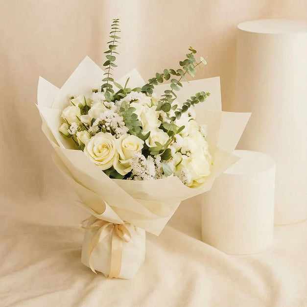 باقة ورد همسات العاج