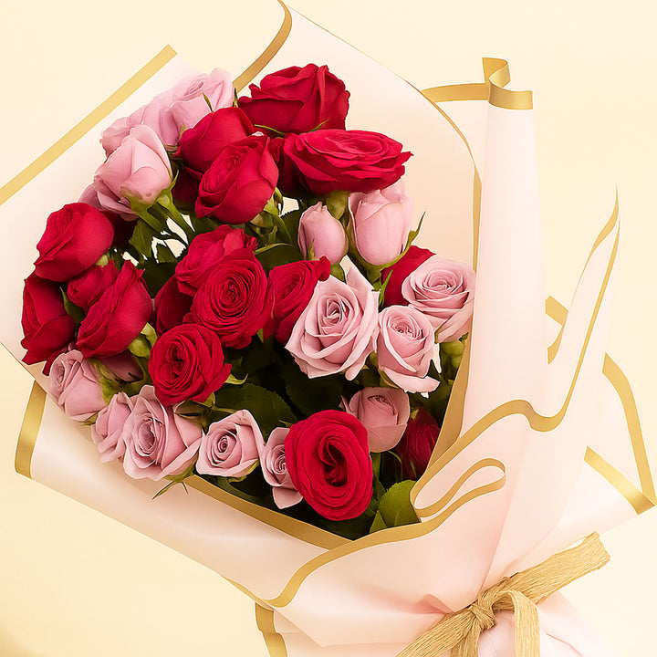 Rosaline Grace Baby Rose Bouquet
