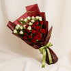 Red n White Spray Rose Bouquet