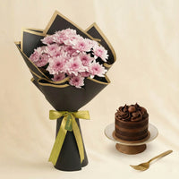 Purple Chrysanthemum Delicate Bouquet