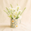 White Chrysanthemum Floral Mug