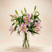 Blush Bloom Pink Lily Vase