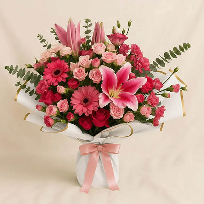 Blush Bloom Pink Flower Bouquet 
