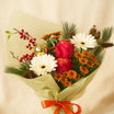 Happy Holiday Flowers Bouquet