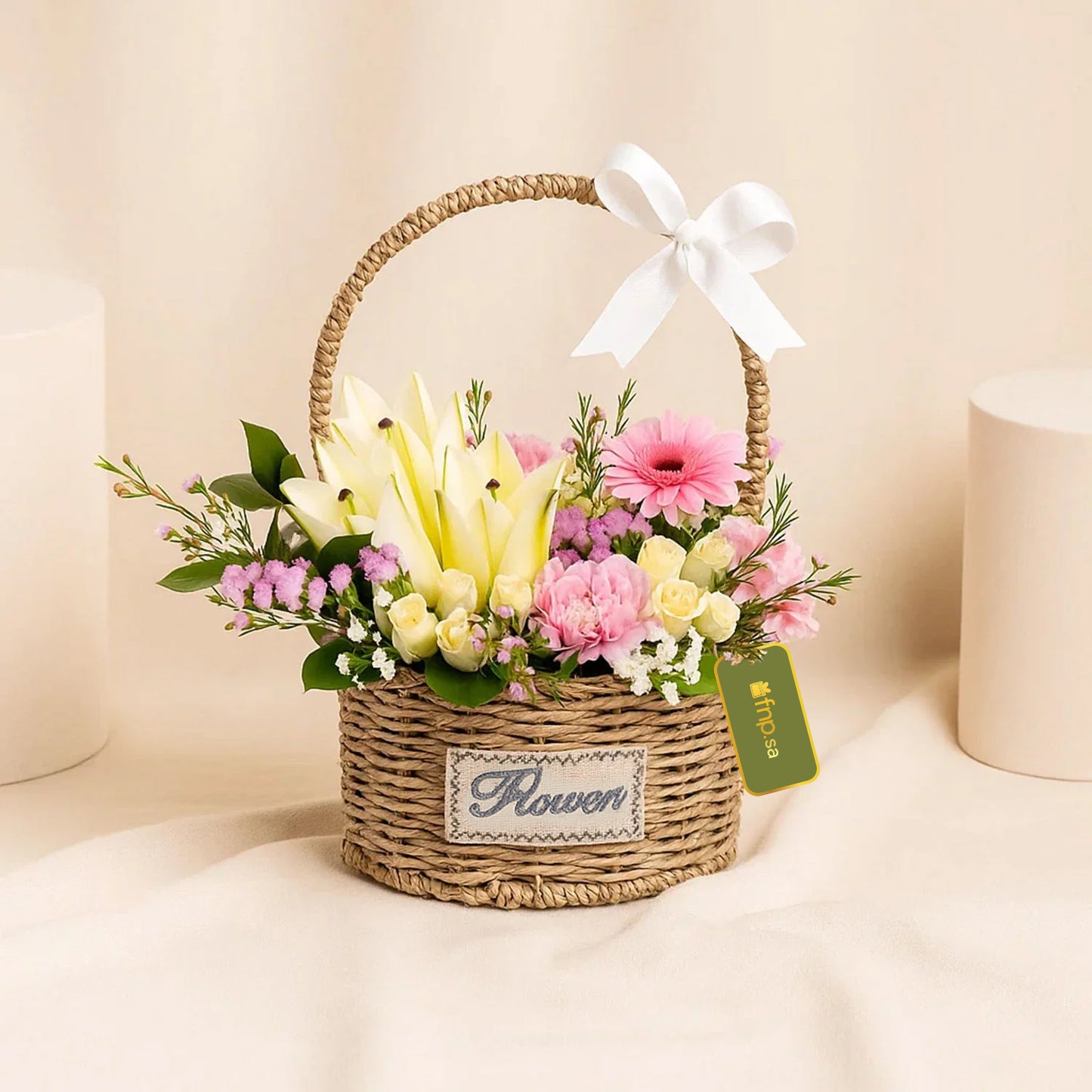 Touch of Magic Floral Basket Arrangement