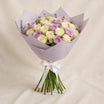 Beautiful Purple and White Rose Bouquet