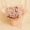 100 Delicate Pink Roses Flower Bouquet