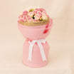 Pink Baby Rose Bouquet in Eco Pink Wrap