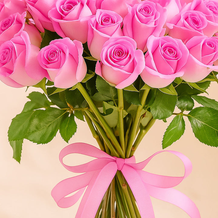 نبض الورد | باقة يد ورد جوري