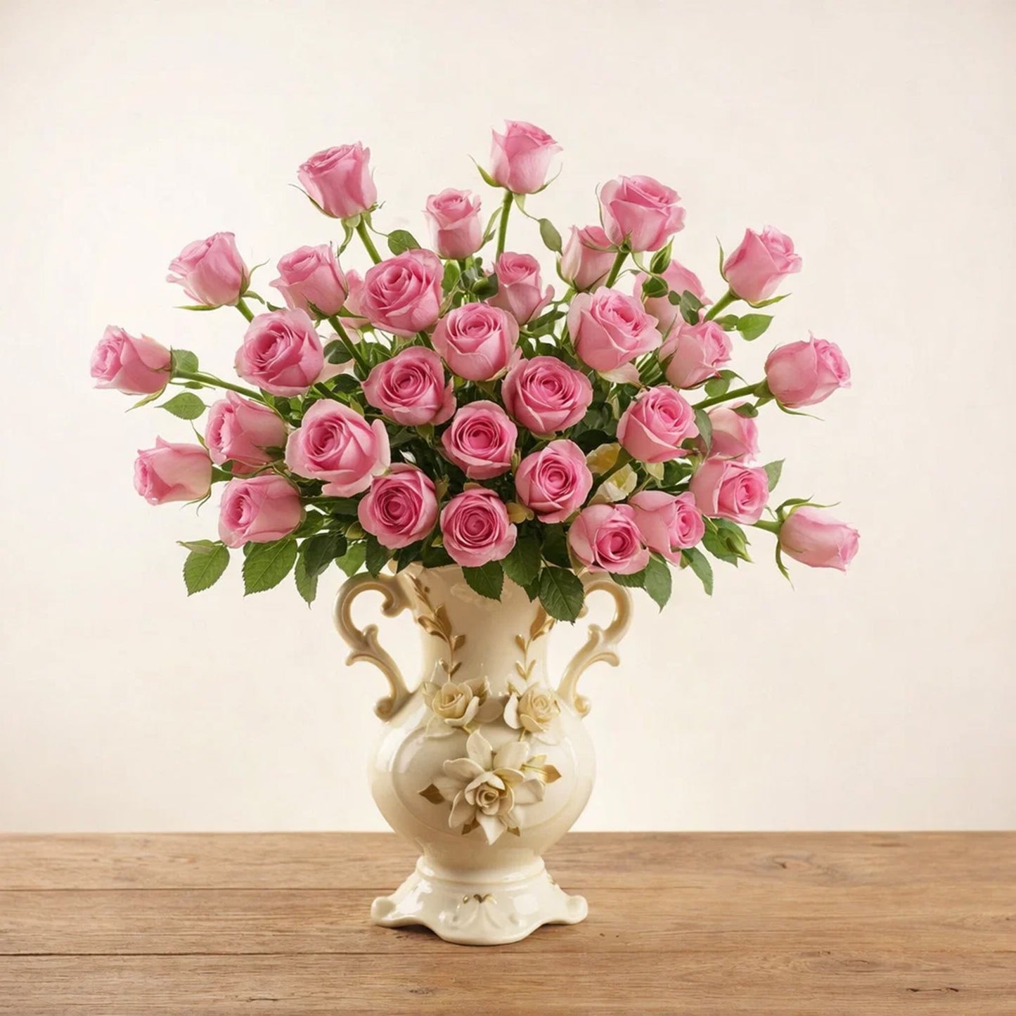 Astonishing Roses Beauty Flower Vase