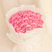 Pink Roses Flower Bouquet For Eid