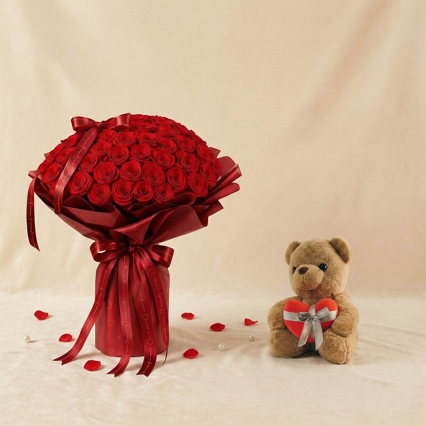 Mesmerizing 111 Red Roses Bouquet 