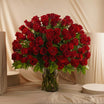 100 Roses Amazing Glass Vase