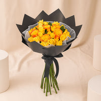 Yellow Roses Graduation Bouquet