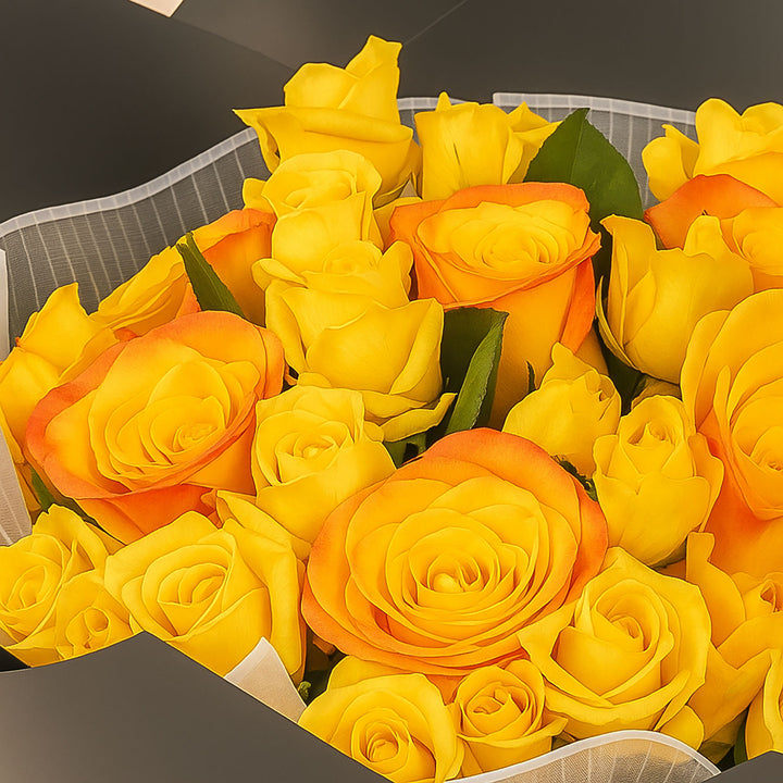 Yellow Roses Graduation Bouquet
