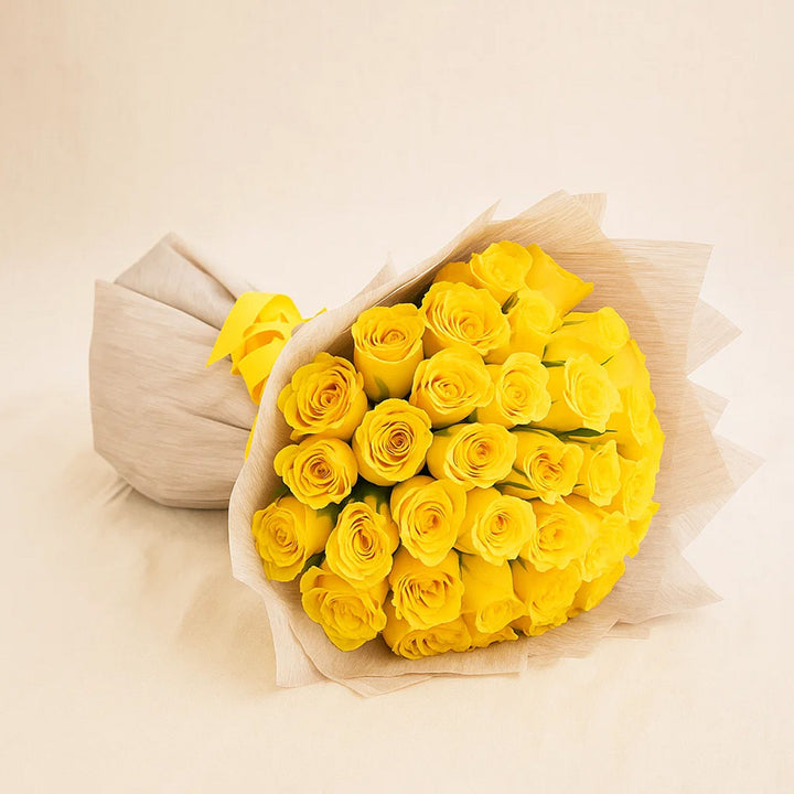 35 Yellow Roses Bouquet