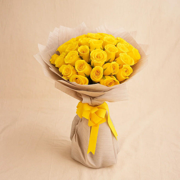 35 Yellow Roses Bouquet